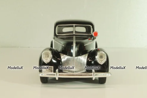 Ford Sedan Police Oklahoma, Highway Patrol, 1940, black/white, 67535, Liberty Classics 1:24