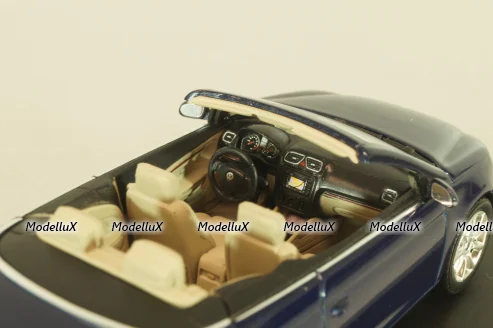 Volkswagen EOS Cabriolet 2006, blue, 1F0099300D5Q, Norev 1:43