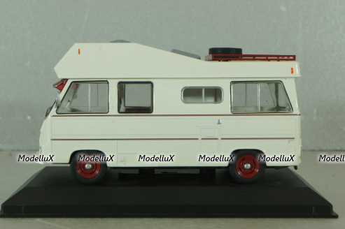 Citroën Hy Currus camper van  1972, white, HPC007, Hachette Passion Camping-Cars #7 1:43