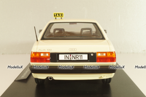 Audi 100 (C3) Taxi, 1989, beige,T9-1800355, Triple9 1:18
