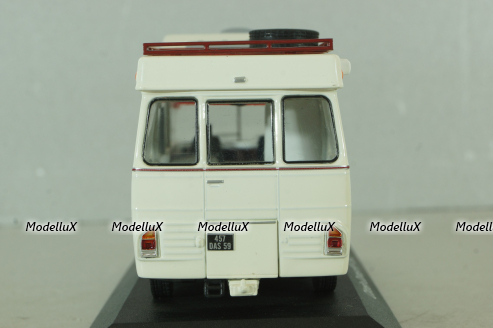 Citroën Hy Currus camper van  1972, white, HPC007, Hachette Passion Camping-Cars #7 1:43