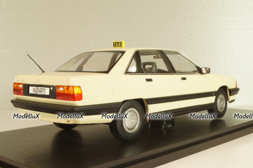 Audi 100 (C3) Taxi, 1989, beige,T9-1800355, Triple9 1:18