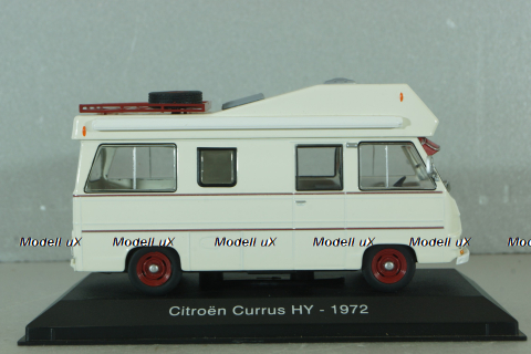 Citroën Hy Currus camper van  1972, white, HPC007, Hachette Passion Camping-Cars #7 1:43