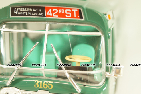 GM New Look TDH-5303 1965, bus, green,  AUTOBUS DAL MONDO, Hachette 1:43 Уценка!
