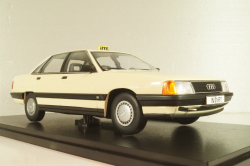 Audi 100 (C3) Taxi, 1989, beige,T9-1800355, Triple9 1:18