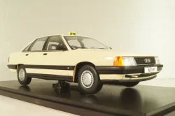 Audi 100 (C3) Taxi, 1989, beige,T9-1800355, Triple9 1:18