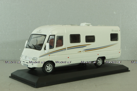 Esterel L37 Mercedes-Benz 316 camper van  2004, white, HPC024, Hachette Passion Camping-Cars #24 1:43