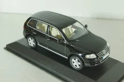 Volkswagen Touareg V10 TDI 2002, black, 840904109, Minichamps 1:43