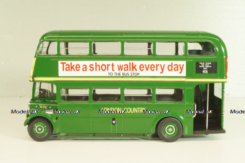 AEC Regent III RT 1947 Regent, bus, green, AUTOBUS DAL MONDO №87, Hachette 1:43 Уценка!