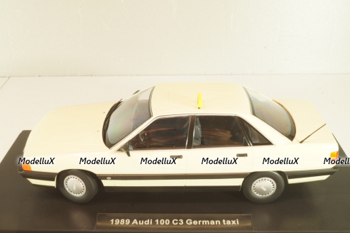 Audi 100 (C3) Taxi, 1989, beige,T9-1800355, Triple9 1:18