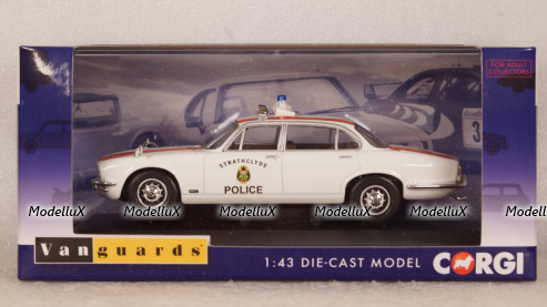 Jaguar XJ6 series 2 4.2, Strathclyde Police 1975, Vanguards 1:43 Уценка!