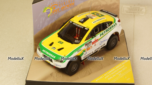Mitsubishi Lancer Racing N.201 2nd Rally D.SERTOES 2012,SPINELLI-YOUSSEF, 43463, Vitesse 1:43