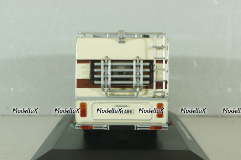 Hymermobil Type 650 camper van  1985, beige/brown, HPC004, Hachette Passion Camping-Cars #4 1:43