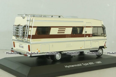 Hymermobil Type 650 camper van  1985, beige/brown, HPC004, Hachette Passion Camping-Cars #4 1:43 Уценка!