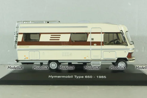 Hymermobil Type 650 camper van  1985, beige/brown, HPC004, Hachette Passion Camping-Cars #4 1:43 Уценка!