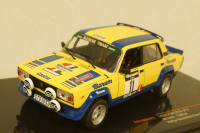 Ваз-2105 Lada VFTS #11 Valasskaa Zima Rally 1984 Lank/Milos, RAC406B, IXO 1:43