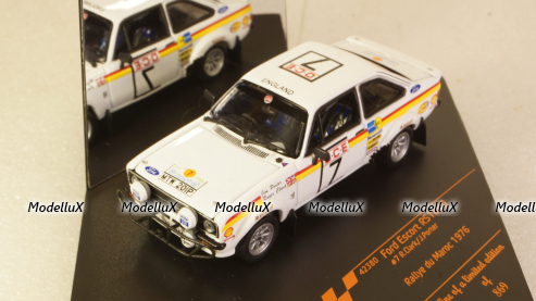 Ford ESCORT RS 1800 Rallye De Maroc 1976 Limited Edition, 42380, Vitesse 1:43