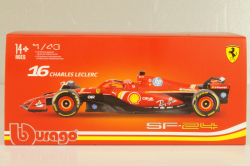 Ferrari SF-24 #16 C.Leclerc 2024, Formula 1, F1, 18-36843L, Burago 1:43