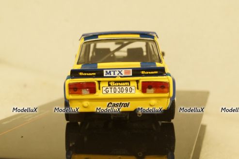 Ваз-2105 Lada VFTS #11 Valasskaa Zima Rally 1984 Lank/Milos, RAC406B, IXO 1:43