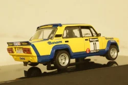 Ваз-2105 Lada VFTS #11 Valasskaa Zima Rally 1984 Lank/Milos, RAC406B, IXO 1:43