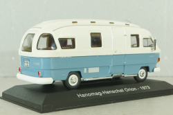 Hanomag-Henschel Orion 1 camper van  1973, white/blue, HPC010, Hachette Passion Camping-Cars #10 1:43