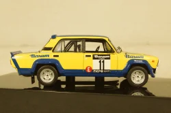 Ваз-2105 Lada VFTS #11 Valasskaa Zima Rally 1984 Lank/Milos, RAC406B, IXO 1:43