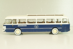 Saviem SC1 1960, bus, blue/white, AUTOBUS DAL MONDO №71, Hachette 1:43