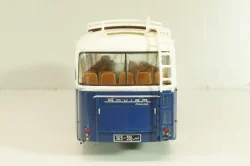 Saviem SC1 1960, bus, blue/white, AUTOBUS DAL MONDO №71, Hachette 1:43