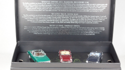 Triumph 3rd-Set: sport Triumph Collection, RHD, each 1x Spitfire, TR6 and stay, Vanguards 1:43