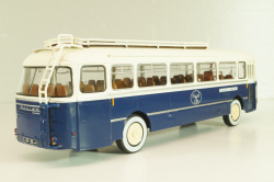 Saviem SC1 1960, bus, blue/white, AUTOBUS DAL MONDO №71, Hachette 1:43