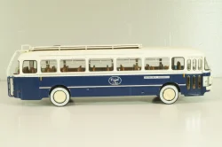 Saviem SC1 1960, bus, blue/white, AUTOBUS DAL MONDO №71, Hachette 1:43