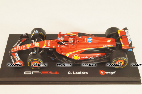 Ferrari SF-24 #16 C.Leclerc 2024, Formula 1, F1, 18-36843L, Burago 1:43