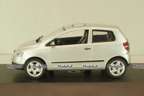 Volkswagen Fox 2005, silver, 5Z0099300A7W, Schuco 1:43