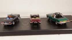 Triumph 3rd-Set: sport Triumph Collection, RHD, each 1x Spitfire, TR6 and stay, Vanguards 1:43