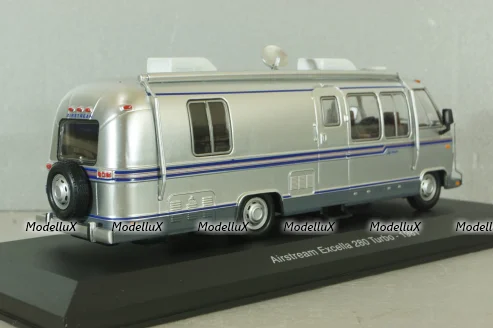 Airstream Excella 280 Turbo camper van 1981, silver, HPC003, Hachette Passion Camping-Cars #3, 1:43