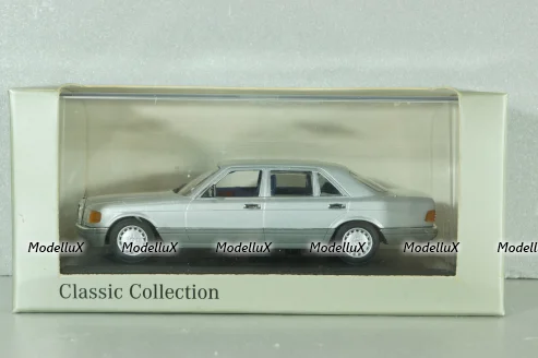 Mercedes-Benz 560 SEL (W126) 1979, silver, B66040244, Minichamps 1:43
