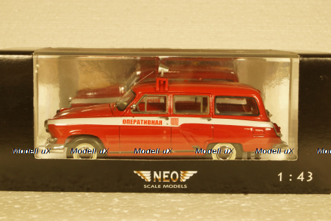 Газ-М22 Волга, Оперативный пожарный штаб, Neo 1:43