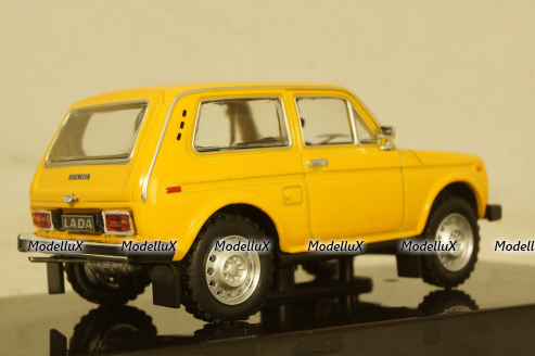 Ваз-2121 Нива 1978, yellow, CLC435, IXO 1:43