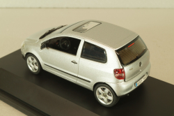Volkswagen Fox 2005, silver, 5Z0099300A7W, Schuco 1:43