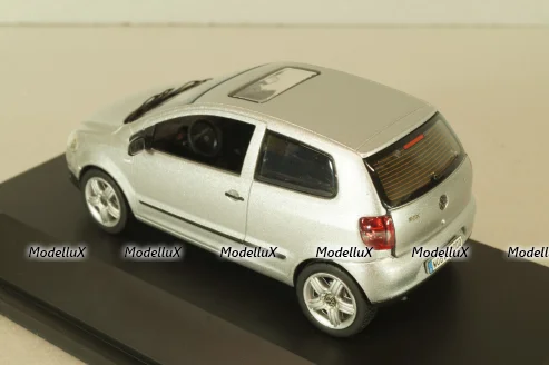 Volkswagen Fox 2005, silver, 5Z0099300A7W, Schuco 1:43