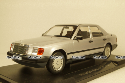 Mercedes 300 E (W124) 1984 silver, MCG18285, MCG 1:18