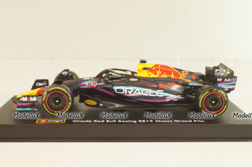Red Bull RB19 #1 GP Miami USA, Weltmeister M.Verstappen 2023, Formula 1, F1, 18-38083 VM, Burago 1:43