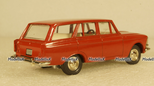 Москвич-427, красный, май 1988г, Тантал/Радон 1:43