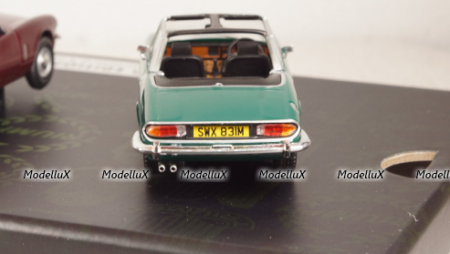 Triumph 3rd-Set: sport Triumph Collection, RHD, each 1x Spitfire, TR6 and stay, Vanguards 1:43