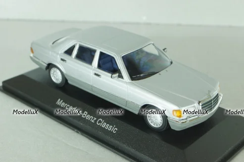 Mercedes-Benz 560 SEL (W126) 1979, silver, B66040244, Minichamps 1:43