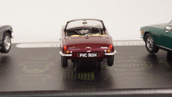 Triumph 3rd-Set: sport Triumph Collection, RHD, each 1x Spitfire, TR6 and stay, Vanguards 1:43