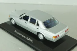 Mercedes-Benz 560 SEL (W126) 1979, silver, B66040244, Minichamps 1:43