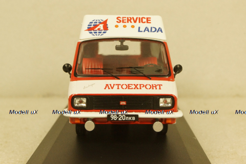 Раф-2203 Assistance with roof rack with wheels, RAC395, IXO 1:43