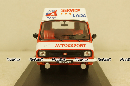 Раф-2203 Assistance with roof rack with wheels, RAC395, IXO 1:43