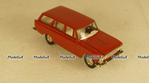Москвич-427, красный, май 1988г, Тантал/Радон 1:43